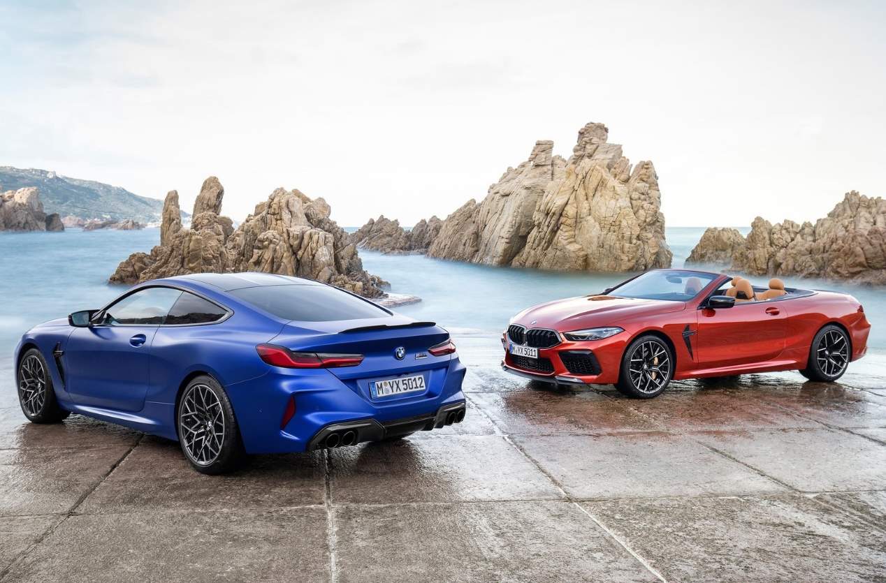 Los BMW M8 Competition Coupé y Cabrio 2019, en fotos