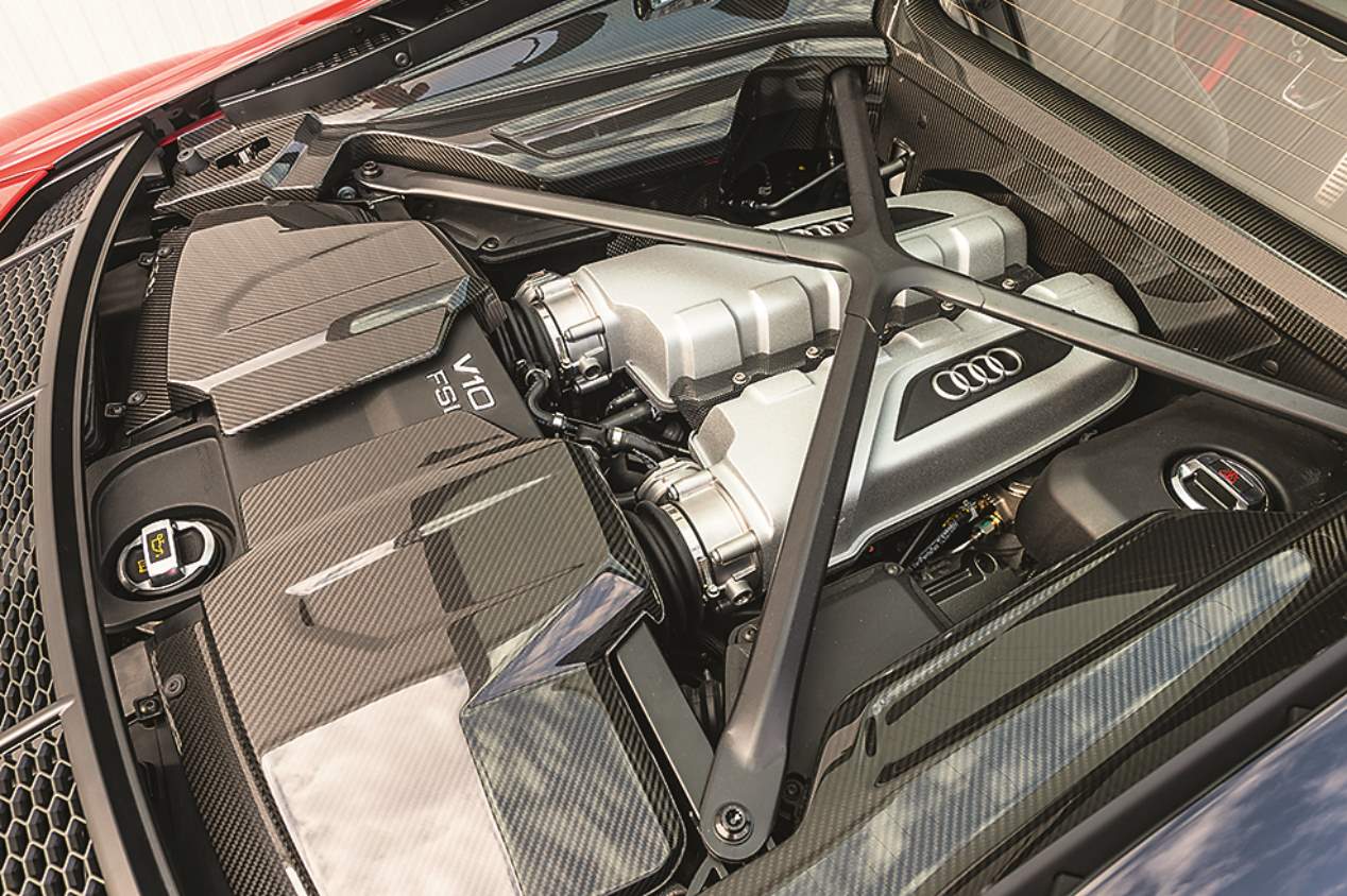 El Audi R8 Performance V10 620 CV, en fotos