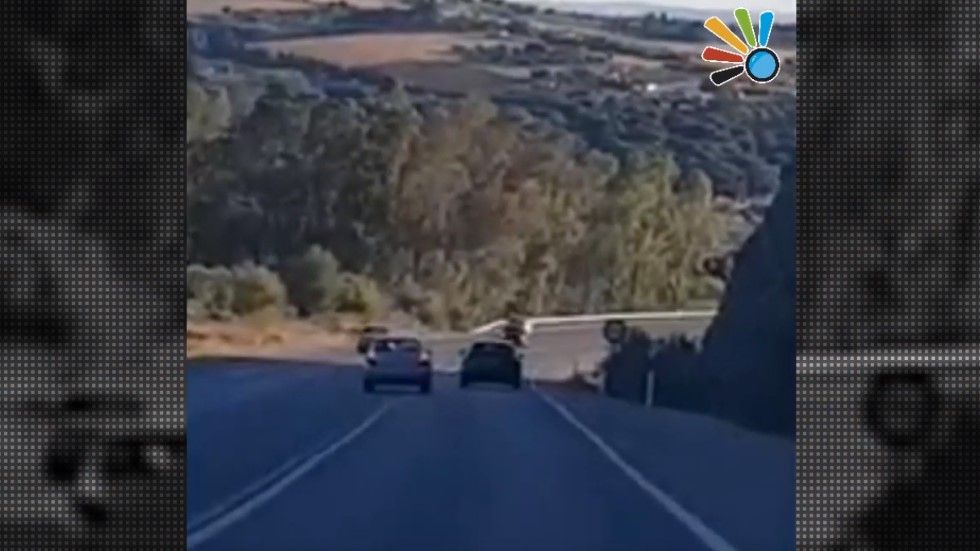 Así causó el pánico un conductor kamikaze ebrio en una carretera de España