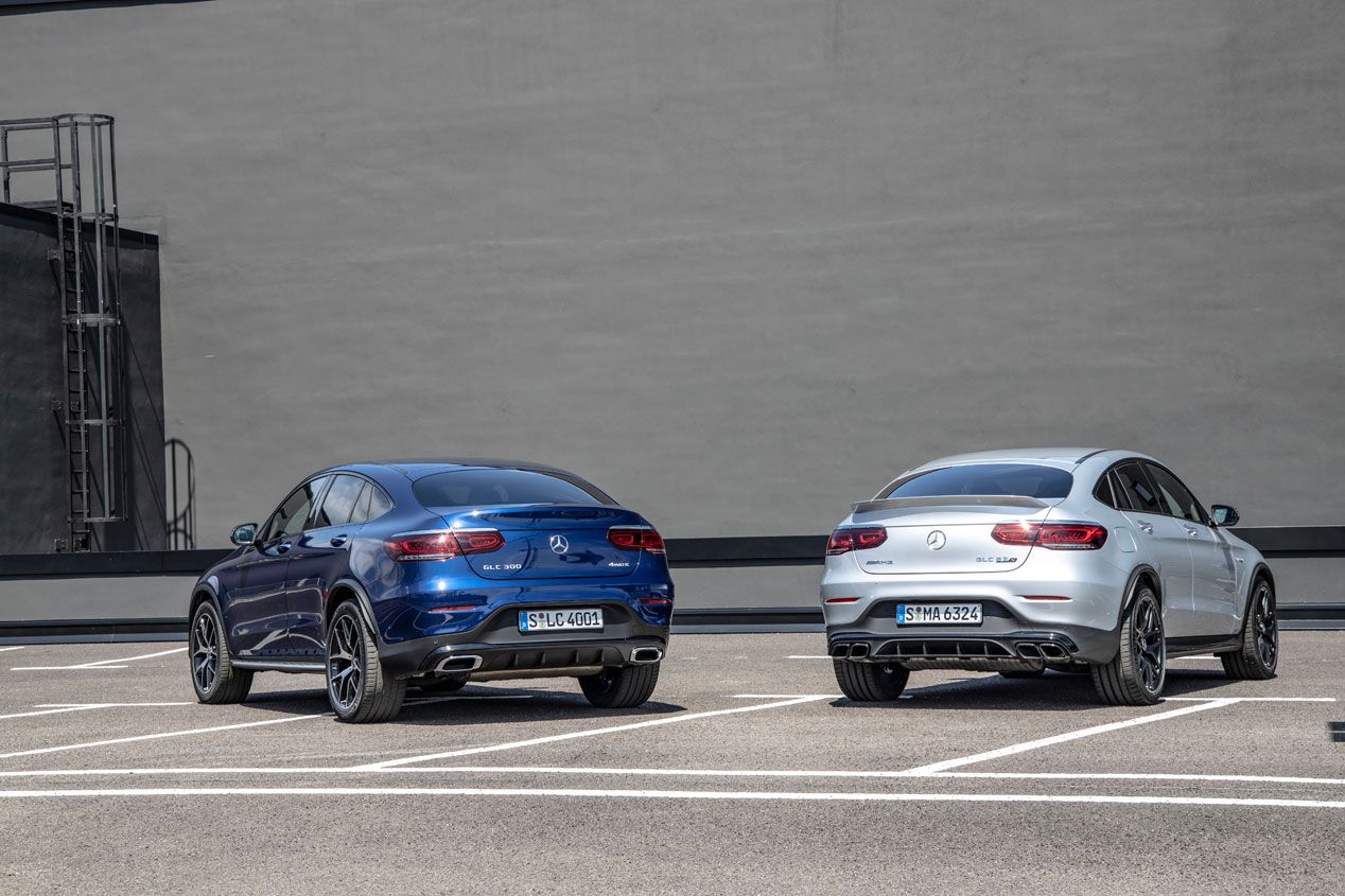 Mercedes GLC y GLC Coupé, las mejores fotos del renovado SUV
