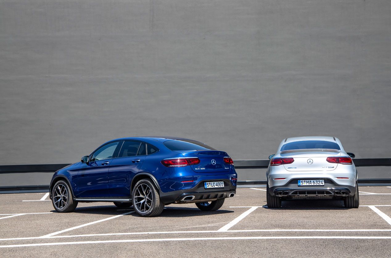 Mercedes GLC y GLC Coupé, las mejores fotos del renovado SUV