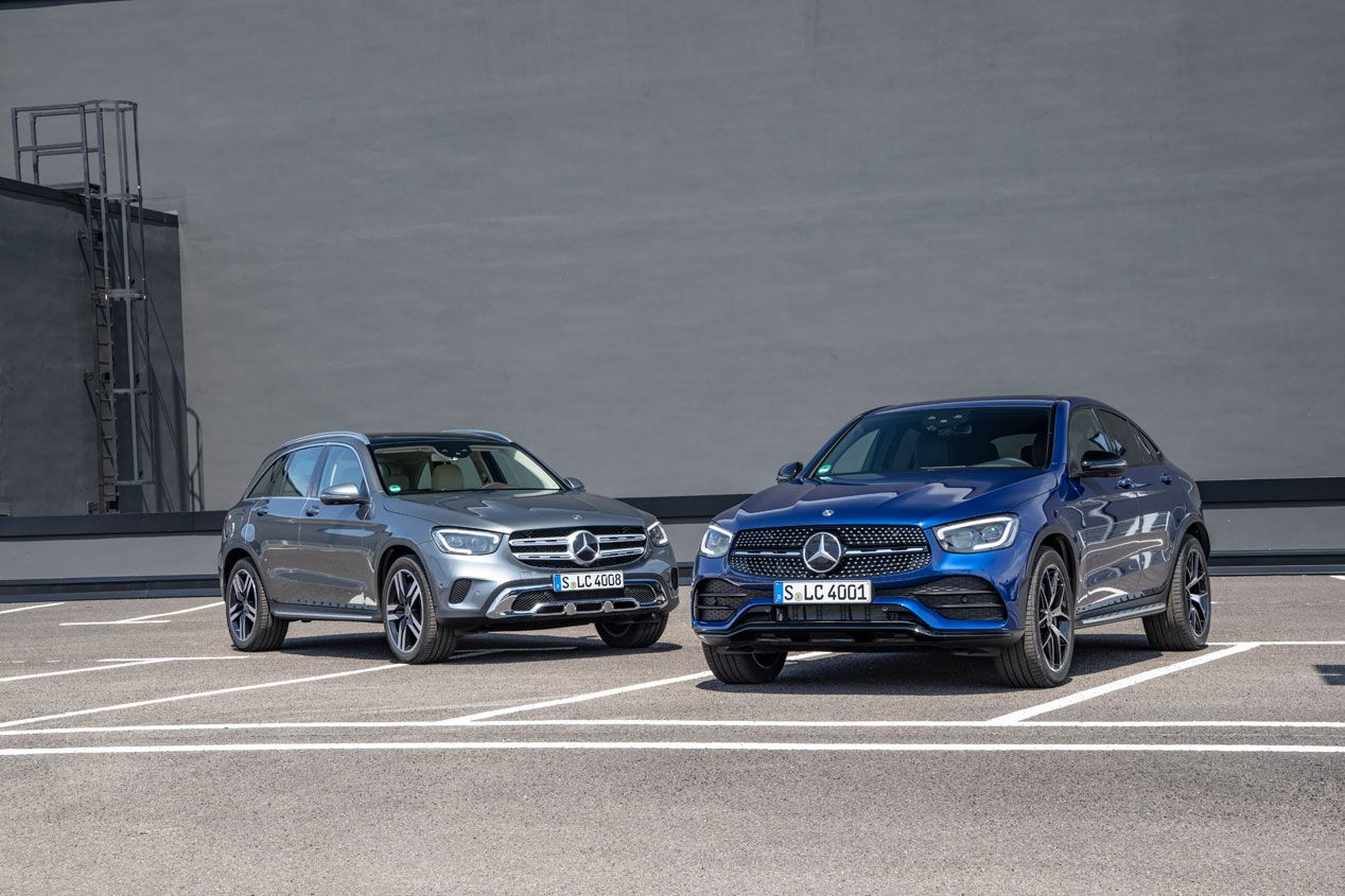 Mercedes GLC y GLC Coupé, las mejores fotos del renovado SUV