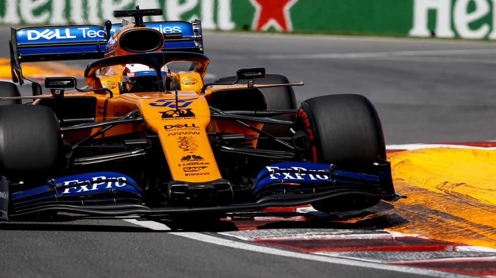 Carlos Sainz (McLaren) se clasificó undécimo
