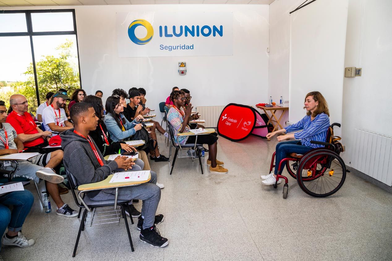 Una jornada de seguridad vial con la Fundación Cepsa