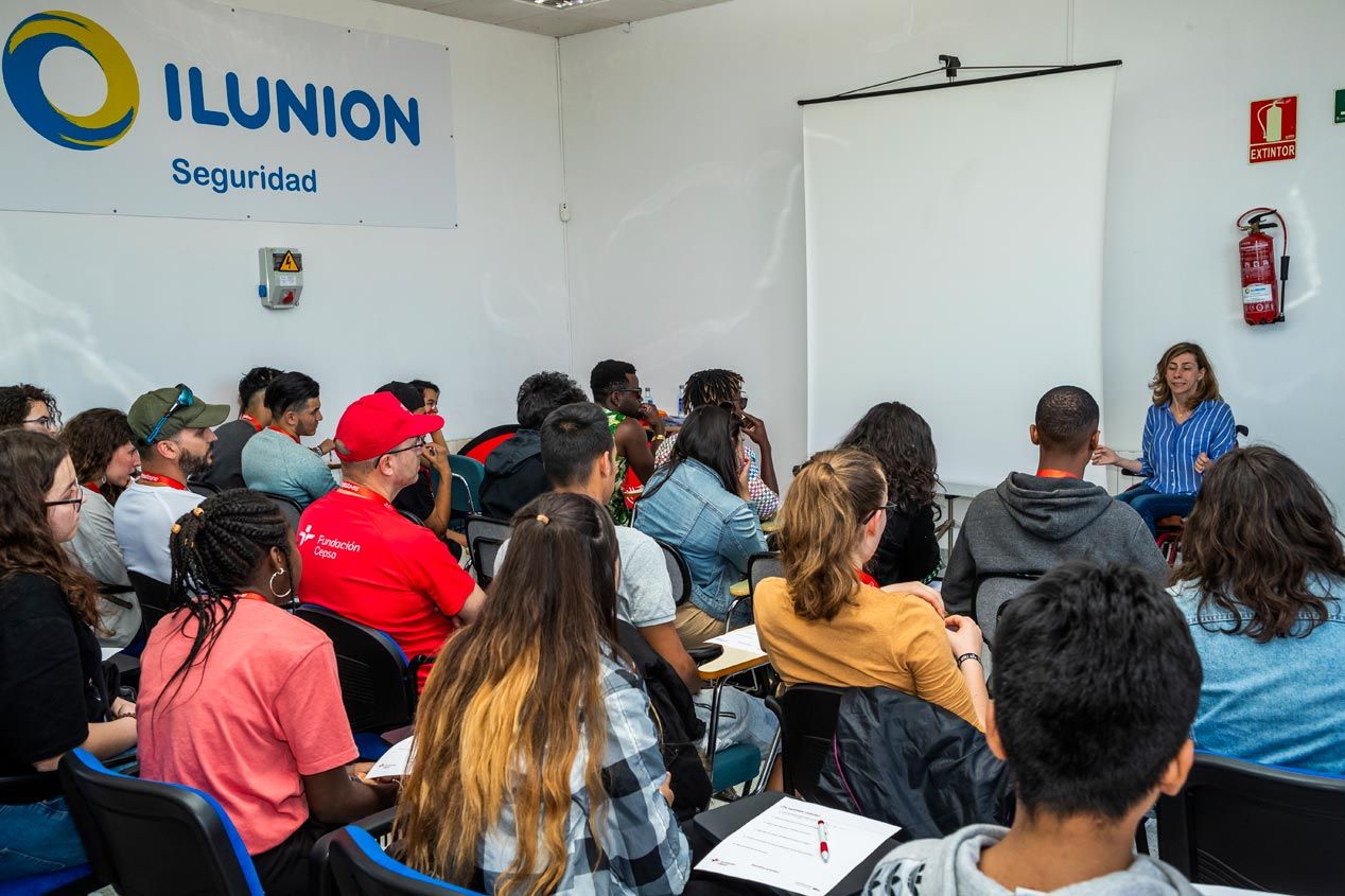 Una jornada de seguridad vial con la Fundación Cepsa