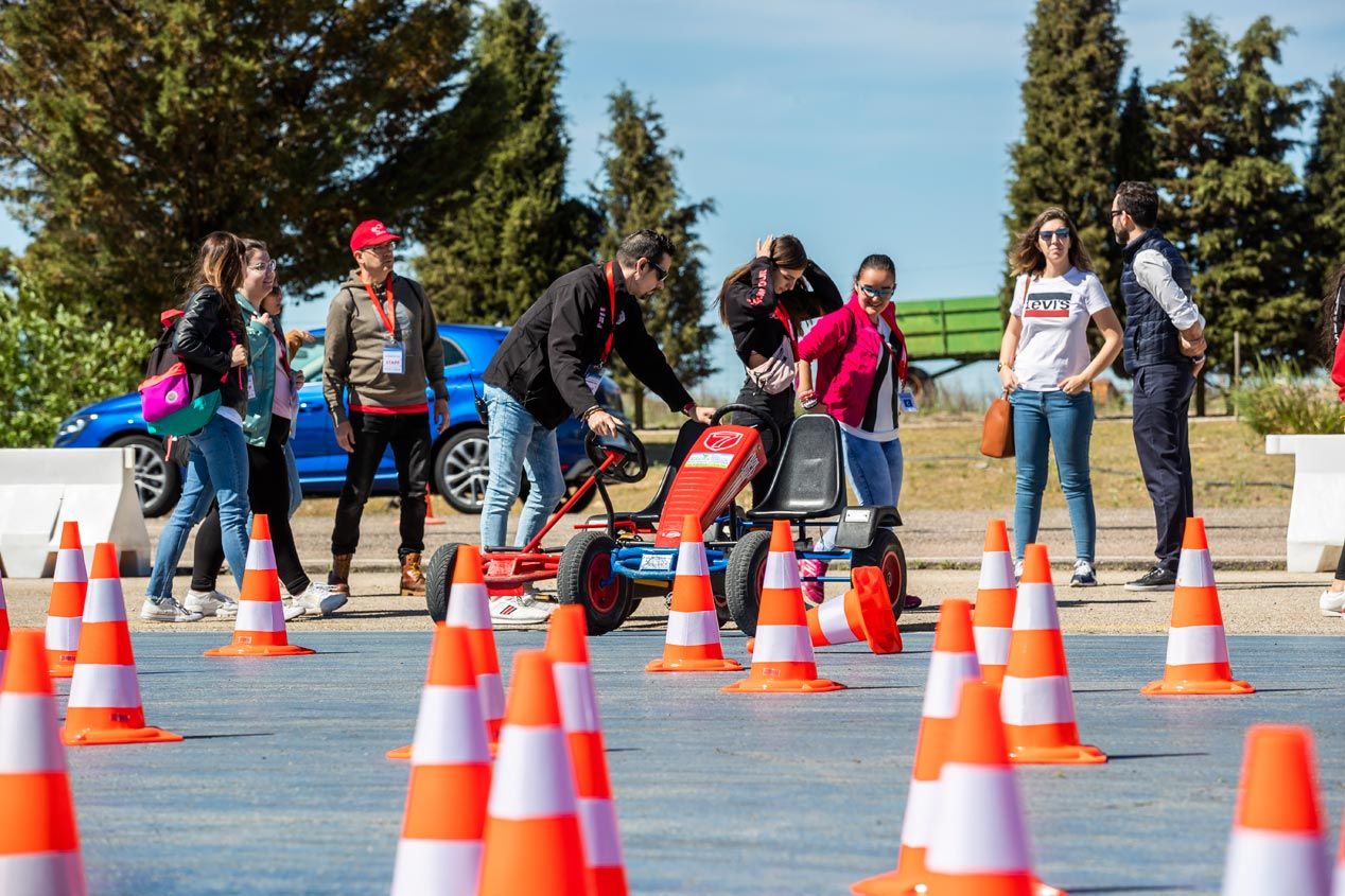 Una jornada de seguridad vial con la Fundación Cepsa