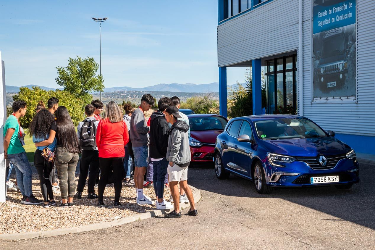 Una jornada de seguridad vial con la Fundación Cepsa