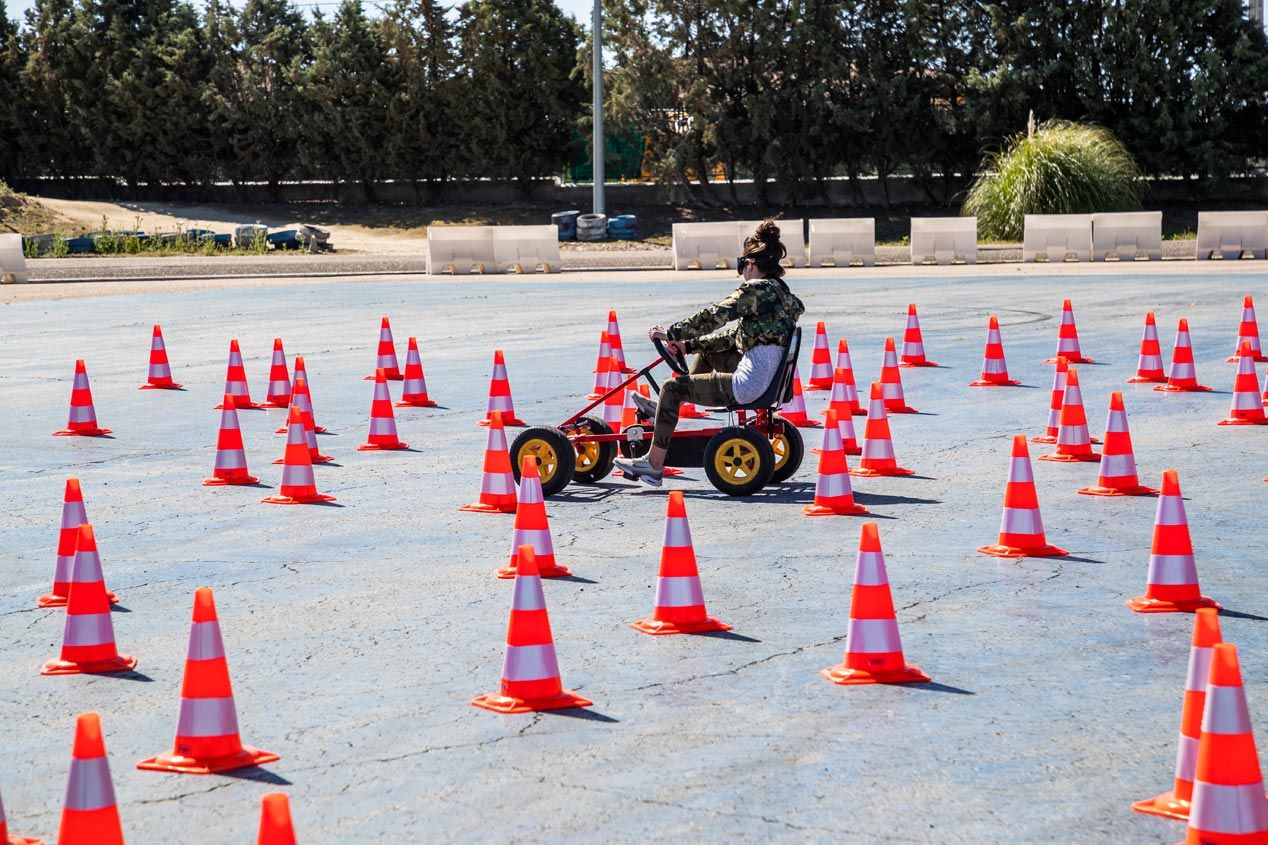 Una jornada de seguridad vial con la Fundación Cepsa