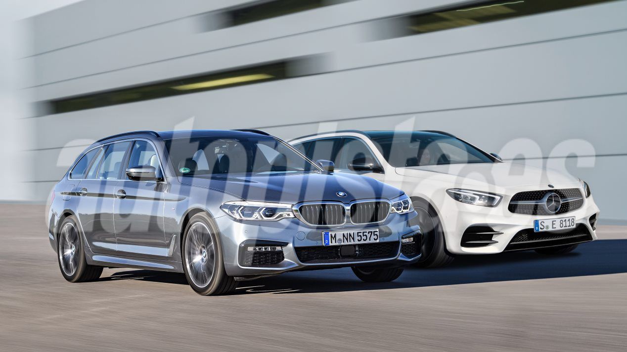 Así serán los nuevos BMW Serie 5, Audi A6, Mercedes Clase E y Volvo S90