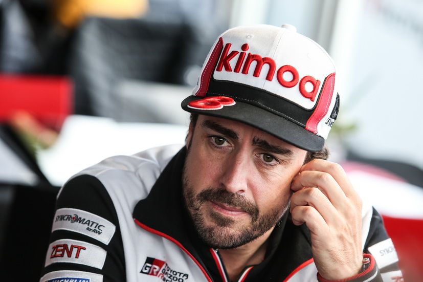 Fernando Alonso en Le Mans