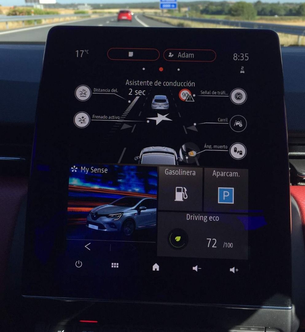Renault Clio 2019: las fotos clave del interior y de su sistema multimedia
