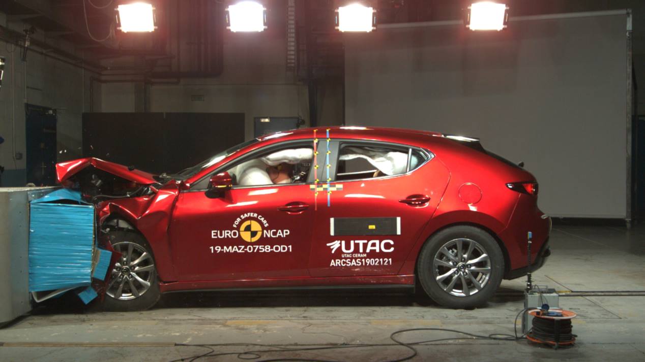 En qué fallan los nuevos coches en los test de Euro NCAP