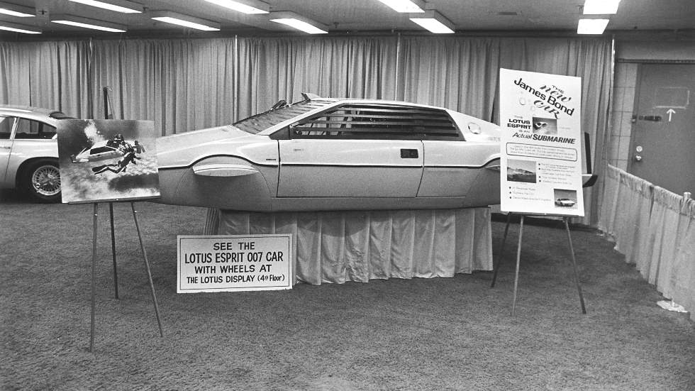 El Lotus Esprit Submarine Car de la película James Bond “The Spy Who Loved Me” (Foto: Cordon Press)