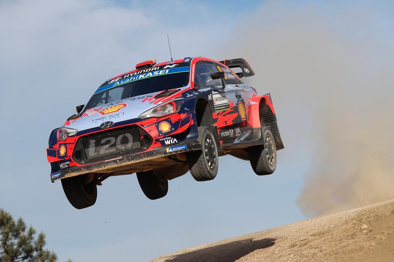 Las mejores imágenes de Sordo y Hyundai en el Rally de Italia 2019