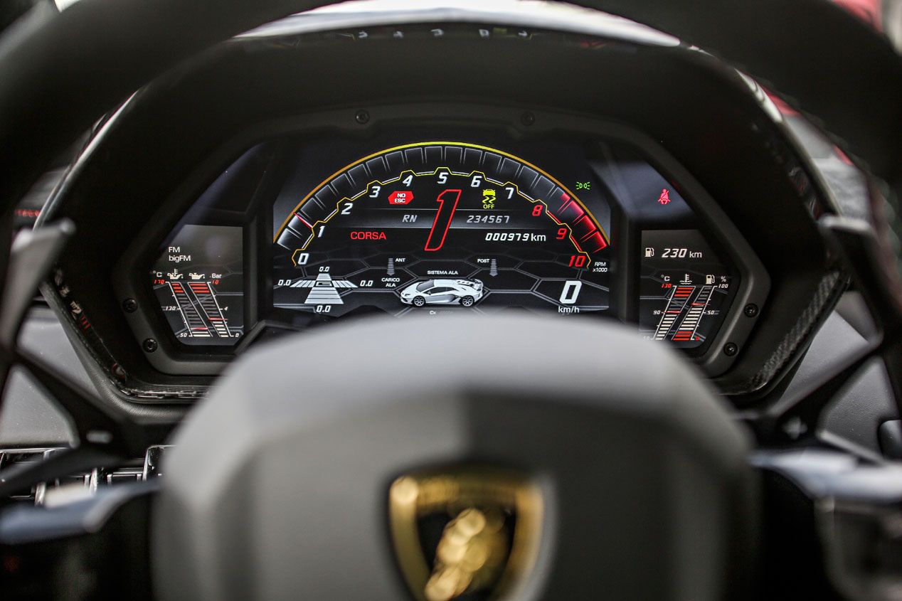 Duelo en Hockenheim, Lamborghini Countach vs Aventador SVJ