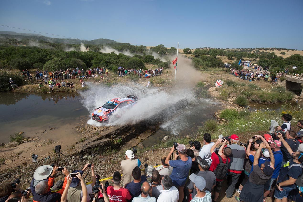 Las mejores imágenes de Sordo y Hyundai en el Rally de Italia 2019