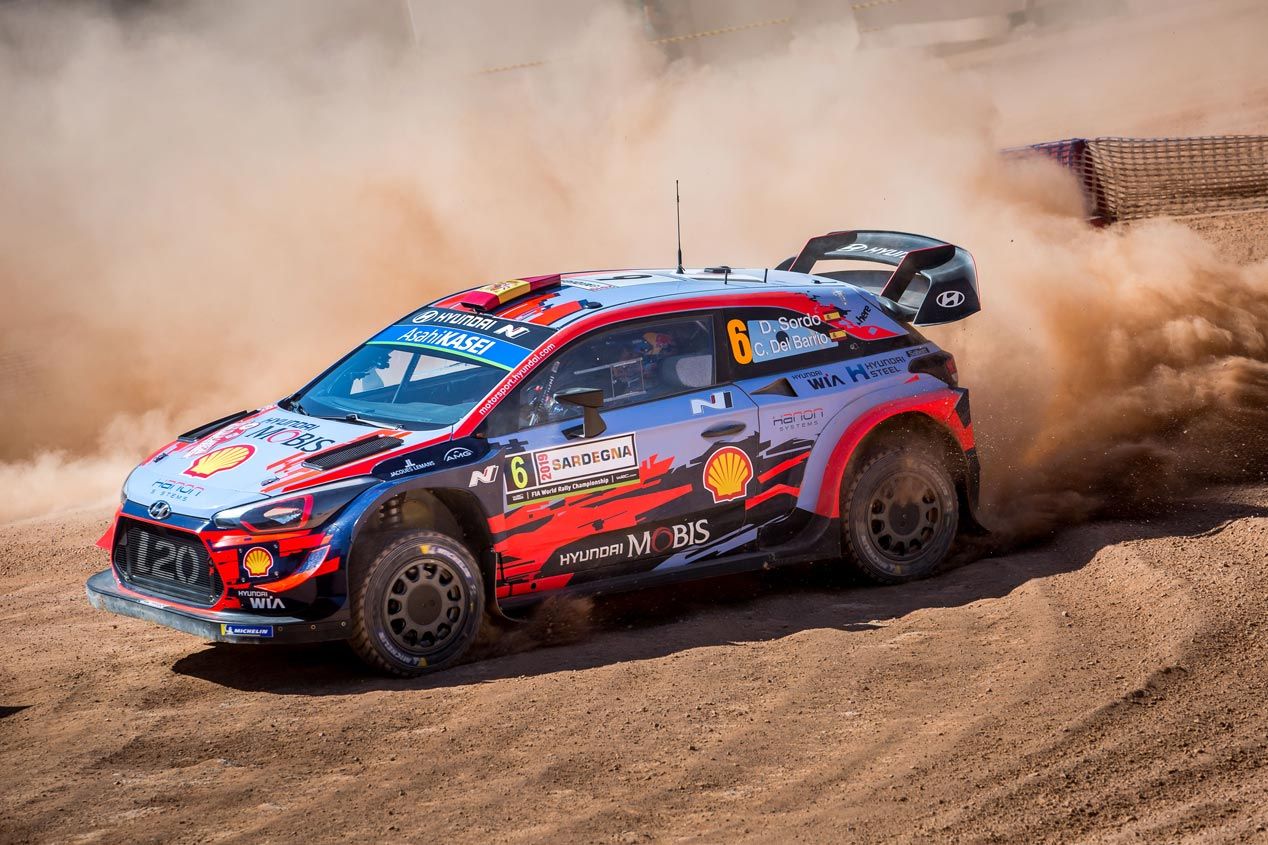 Las mejores imágenes de Sordo y Hyundai en el Rally de Italia 2019