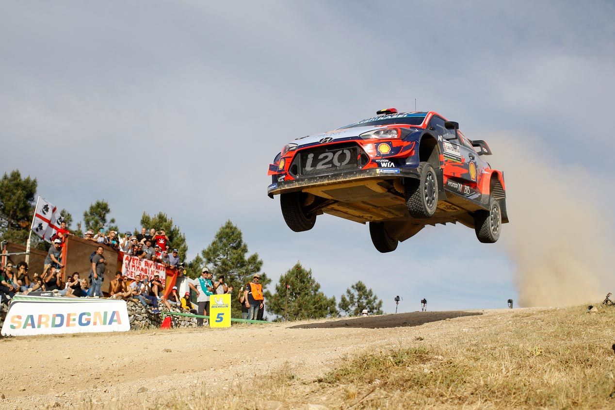 Las mejores imágenes de Sordo y Hyundai en el Rally de Italia 2019
