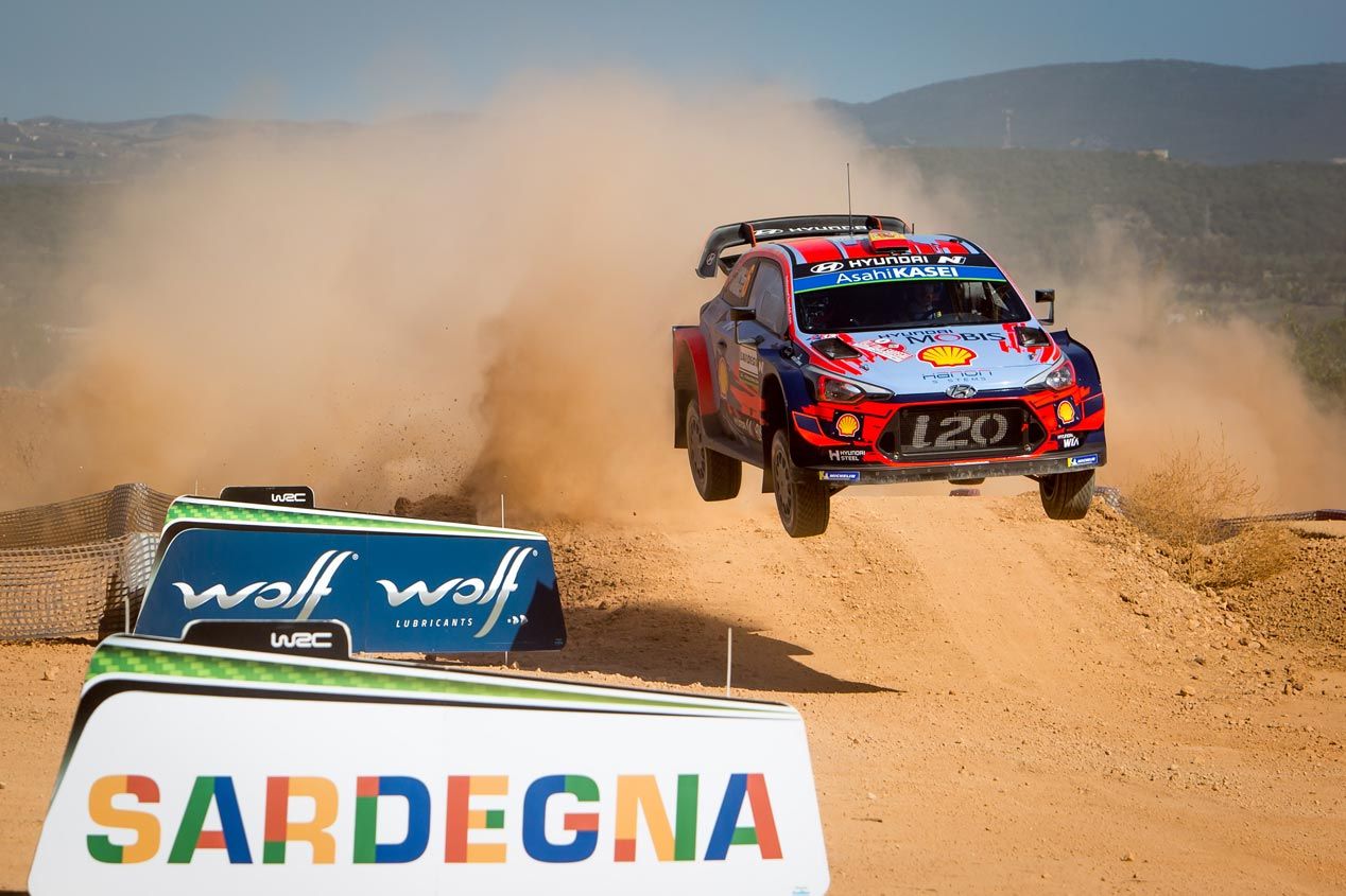 Las mejores imágenes de Sordo y Hyundai en el Rally de Italia 2019