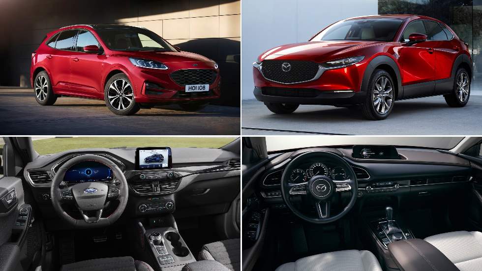 Ford Kuga vs Mazda CX-30: el nuevo gran duelo SUV de 2019