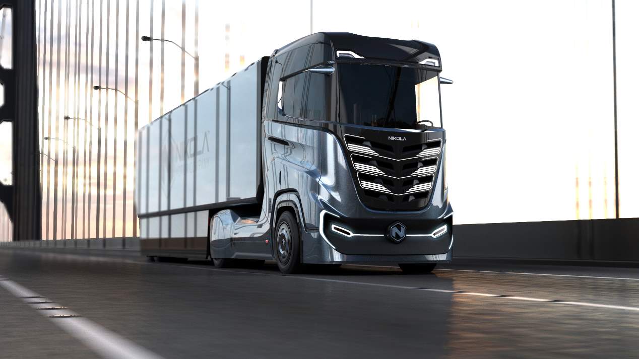 Nikola Tre, el nuevo camión eléctrico con pila de combustible de hidrógeno para Europa
