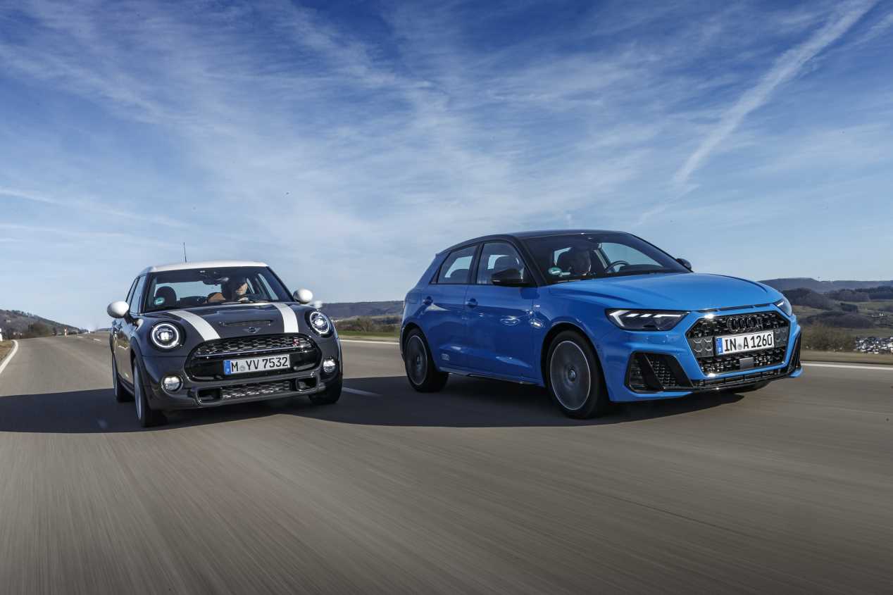Comparativa: Audi A1 Sportback 40 TFSi vs Mini Cooper S