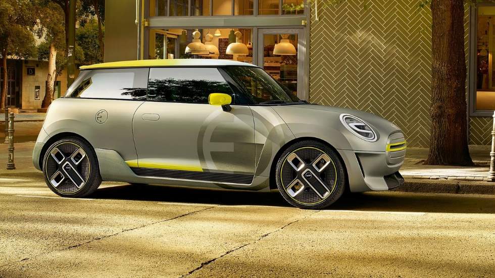 El definitivo Mini Cooper SE eléctrico será muy parecido al Mini Electric Concept (en la imagen).