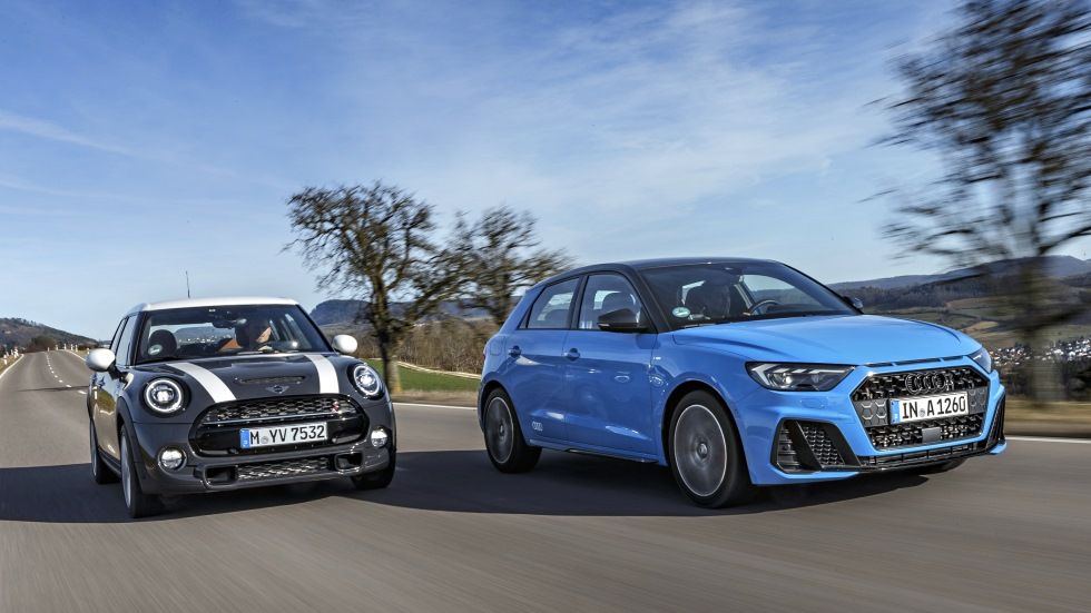 Audi A1 Sportback 40 TFSi vs Mini Cooper S: ¿cuál es el mejor utilitario de gasolina?