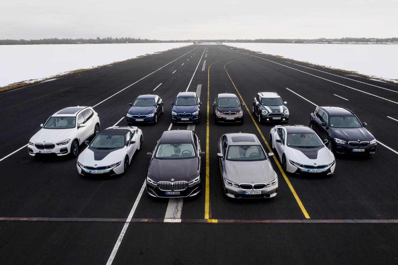 Todos los BMW eléctricos e híbridos plug-in del momento