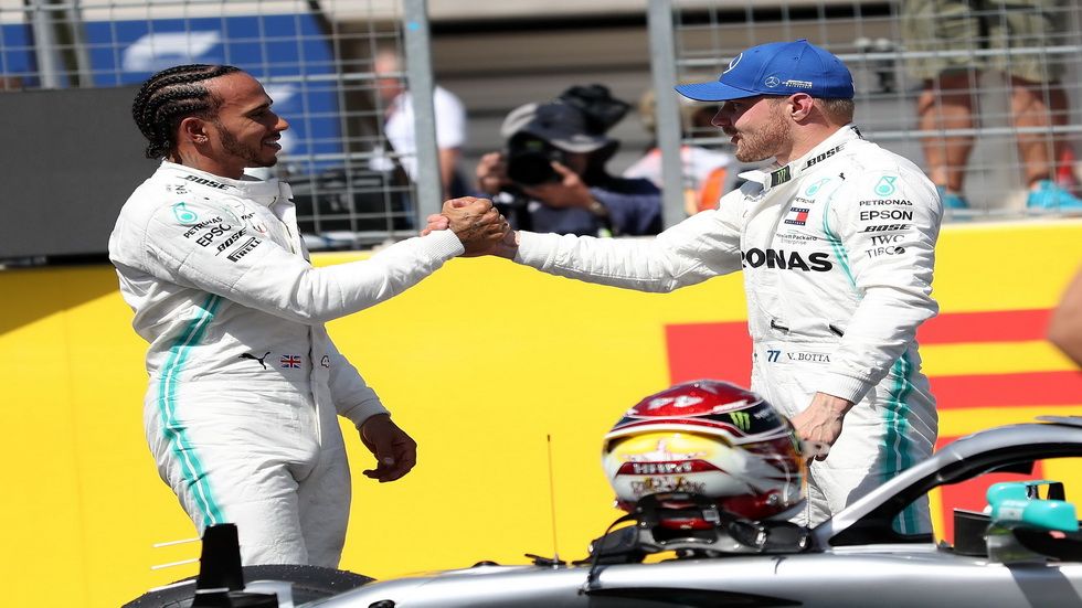Una nueva primera fila en parrilla para Hamilton y Bottas