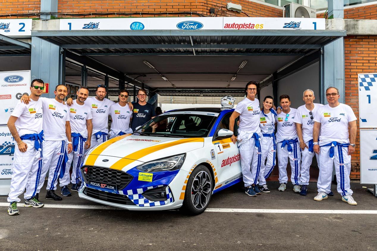 Las mejores imágenes de nuestra victoria en las 24 Horas Ford 2019
