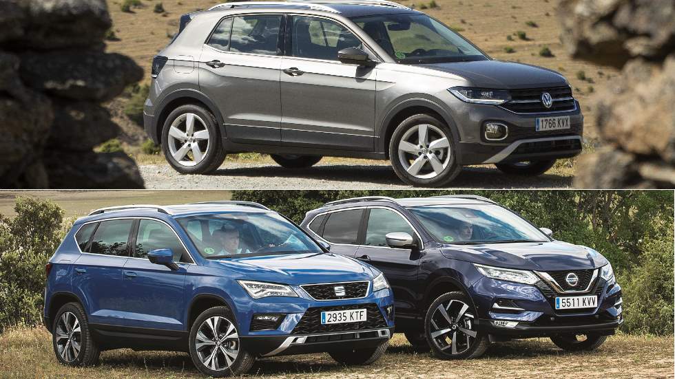 Revista Autopista 3.106: a prueba los SUV VW T-Cross, Seat Ateca y Nissan Qashqai