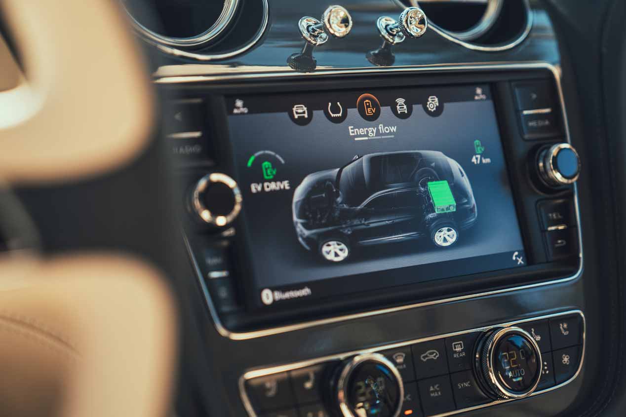 El nuevo Bentley Bentayga Hybrid plug-in, a la venta en otoño