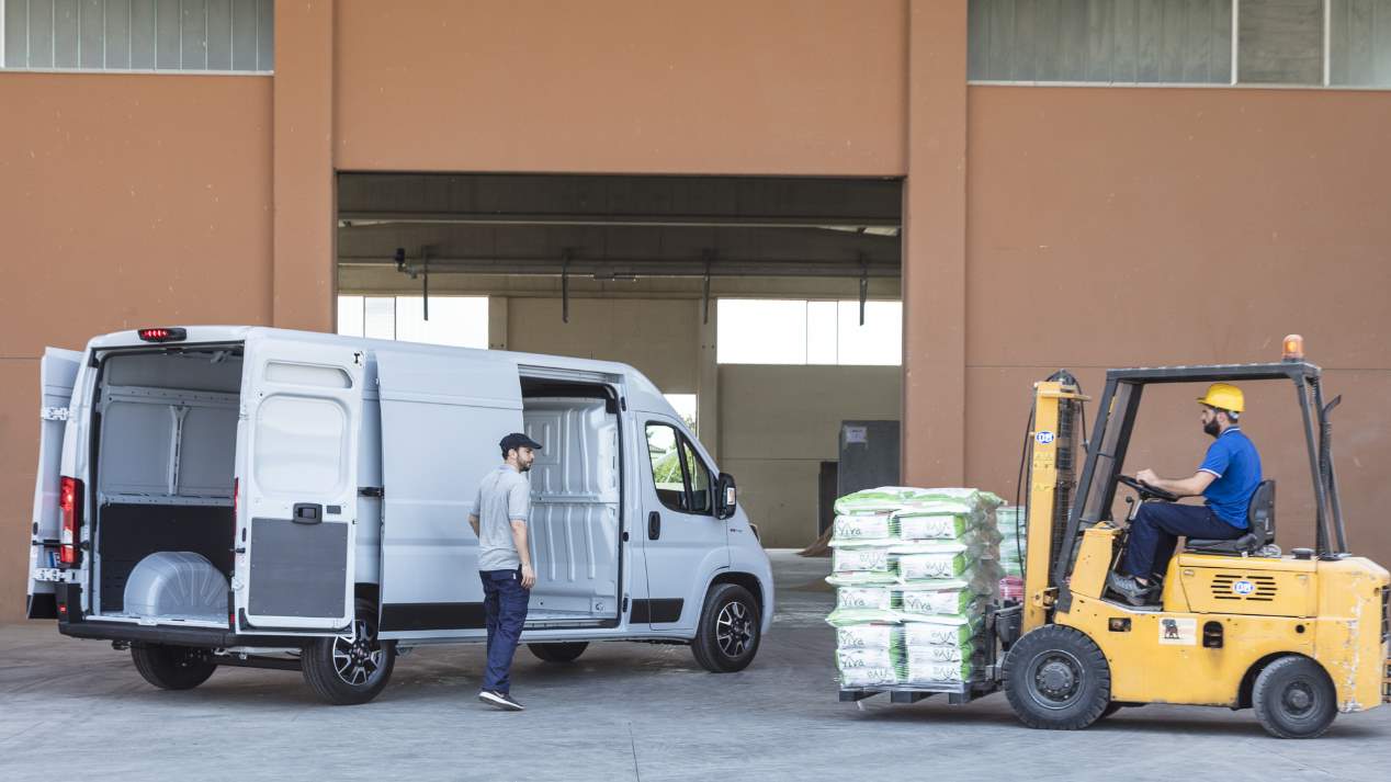 La Fiat Ducato eléctrica, en fotos