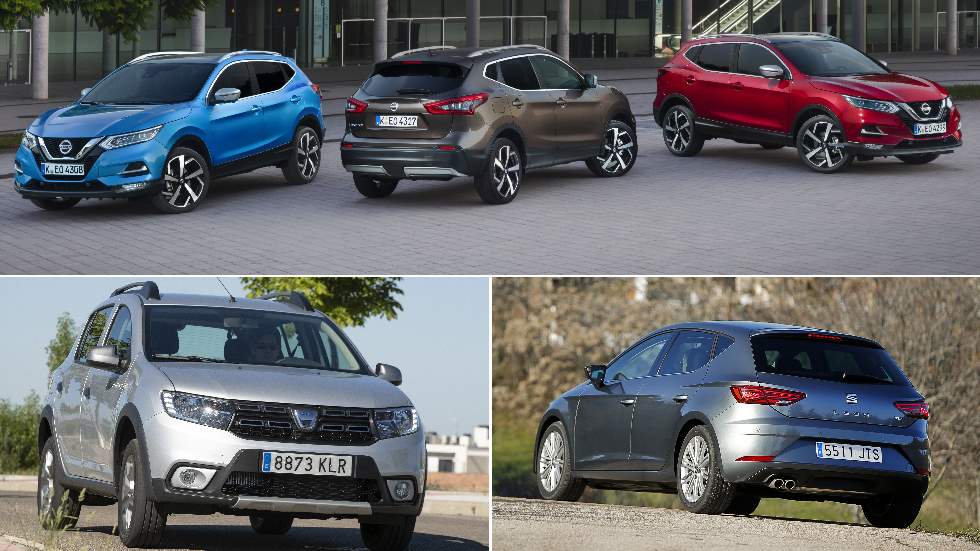 Las ventas de coches caen un 8,3 por ciento: estos son los modelos más vendidos