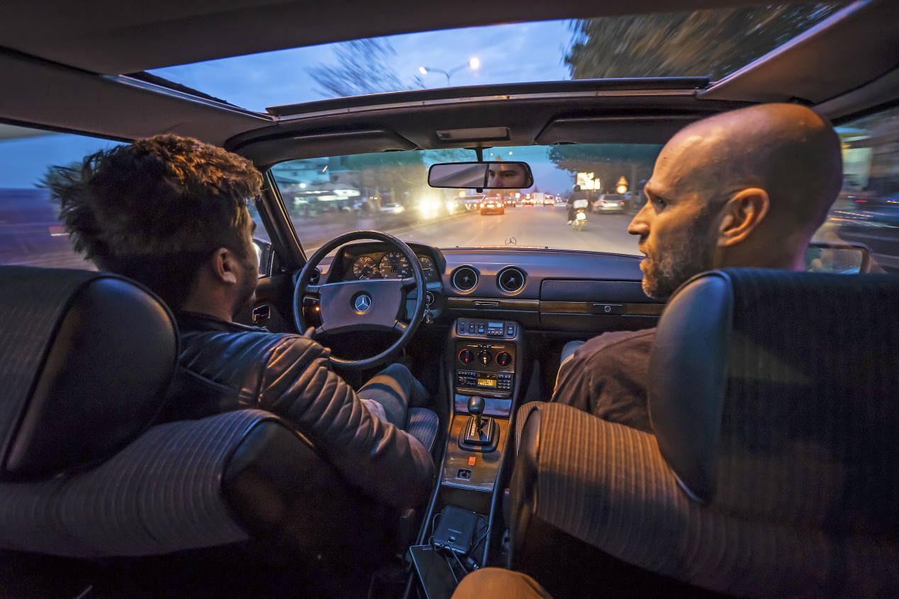 En ruta por Albania con un Mercedes W 123 Coupé