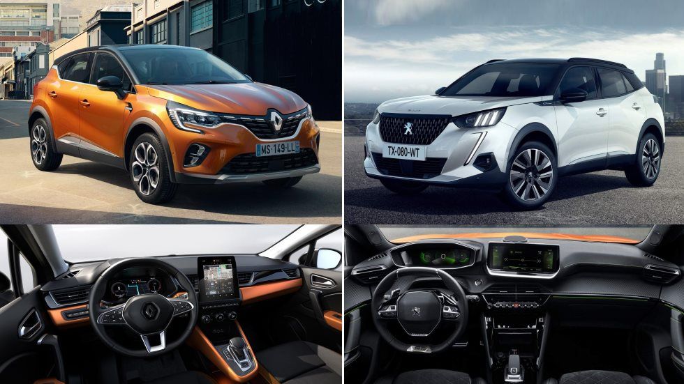 Peugeot 2008 vs Renault Captur: el gran duelo de nuevos SUV 2020, ¿cuál es mejor?