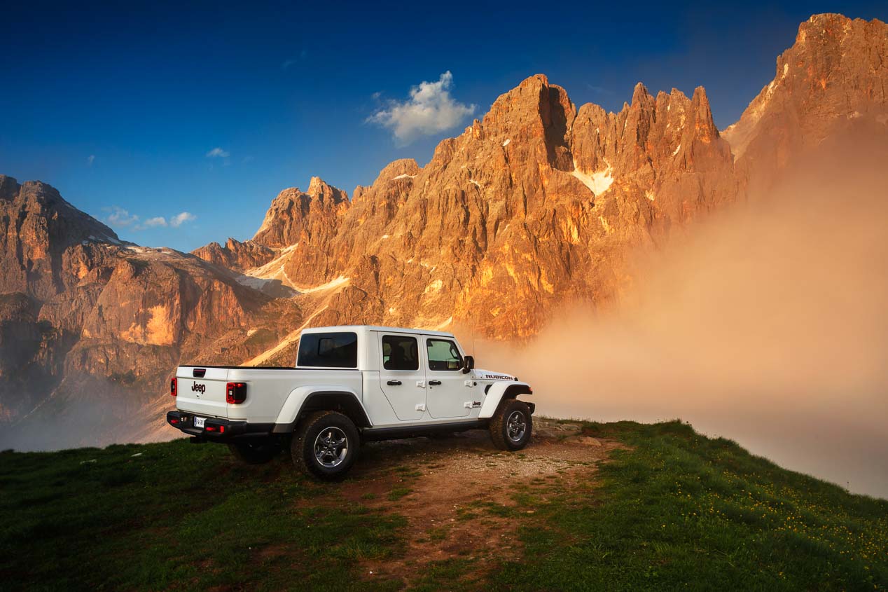 Así es el nuevo pick-up de Jeep. El Gladiator
