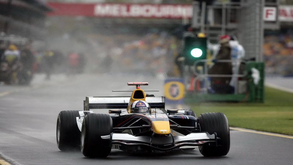 David Coulthard (Red Bull) en GP Australia 2005