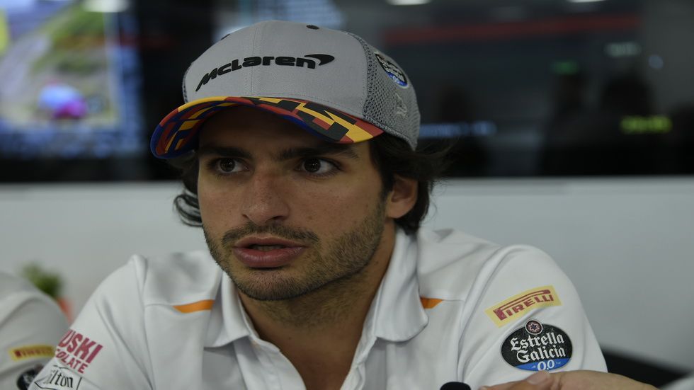 Carlos Sainz en Silverstone