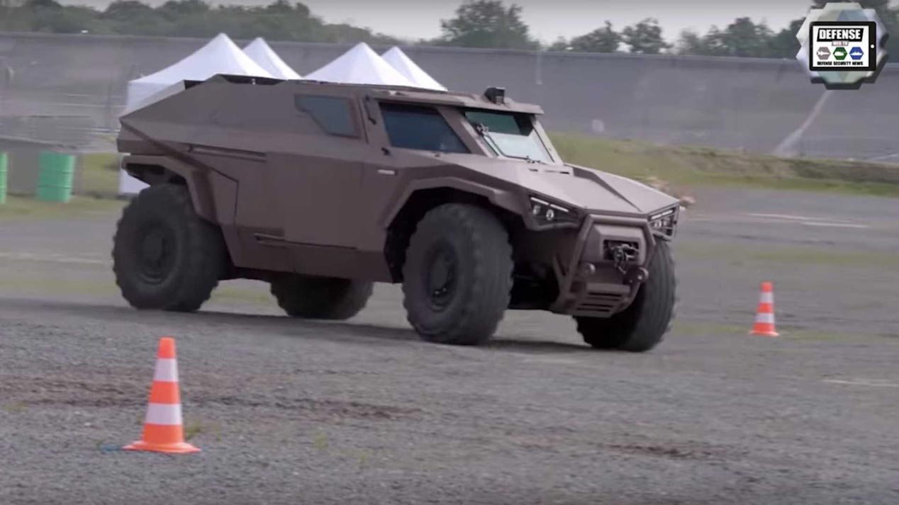 Arquus Scarabee, el nuevo vehículo militar de Volvo