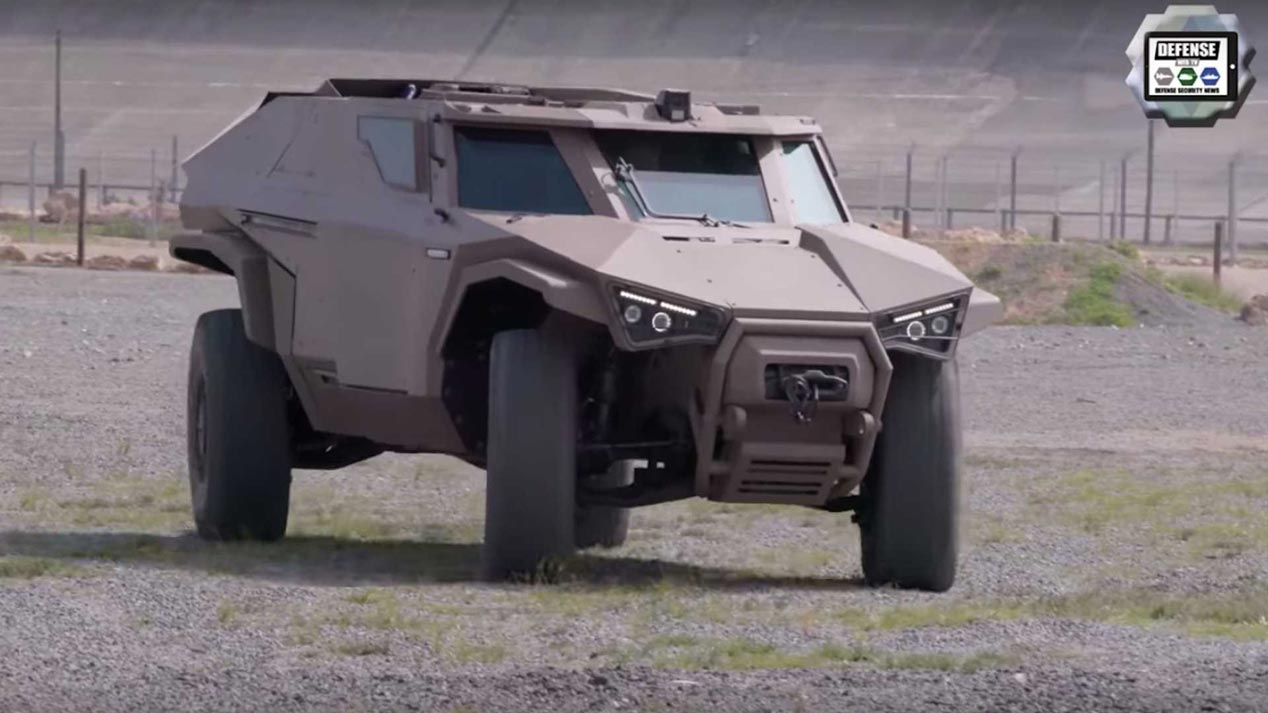 Arquus Scarabee, el nuevo vehículo militar de Volvo