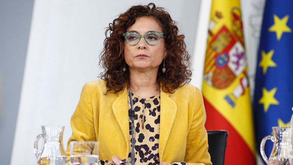 María Jesús Montero, ministra de Hacienda. Foto: Cordon Press