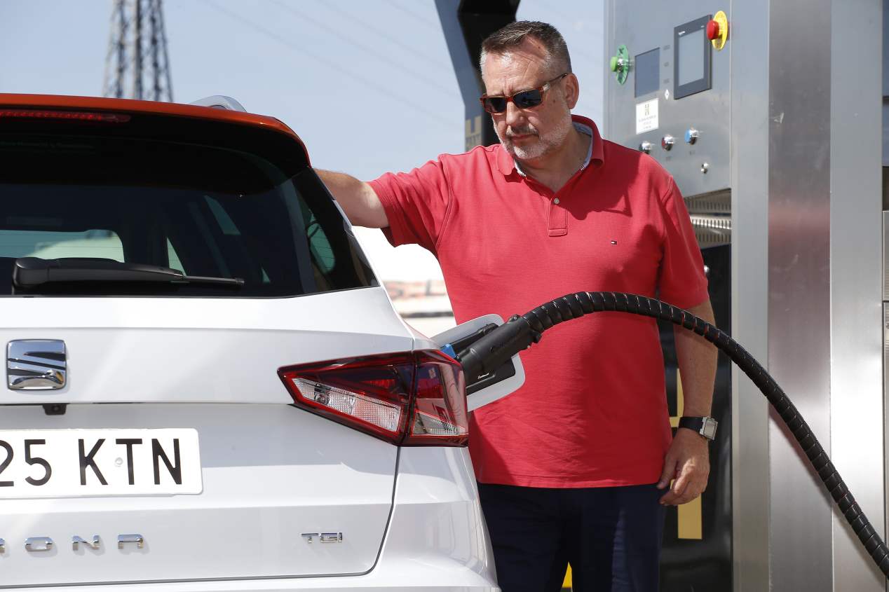 Madrid-Sevilla, por sólo 20 euros con un coche de gas natural
