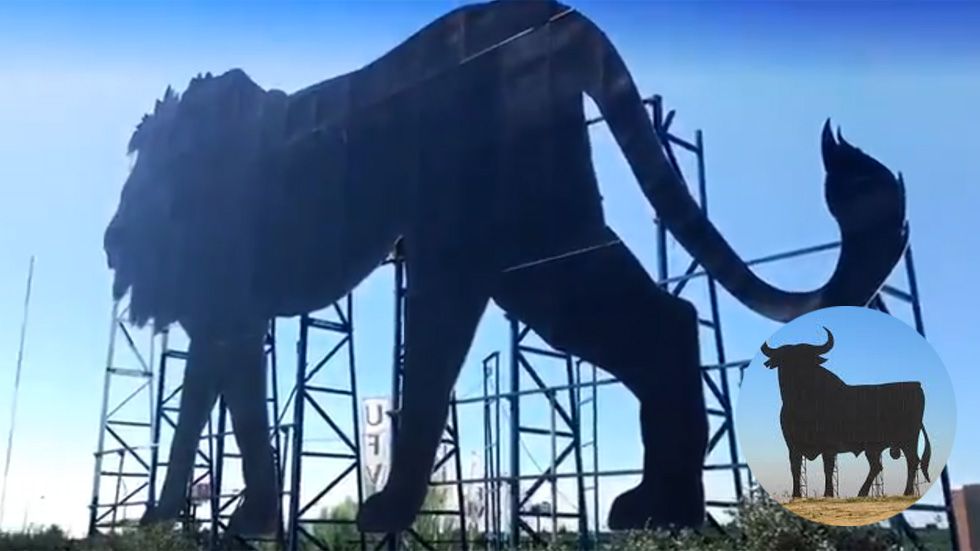 Disney crea su propio “Toro de Osborne” para promocionar El Rey León