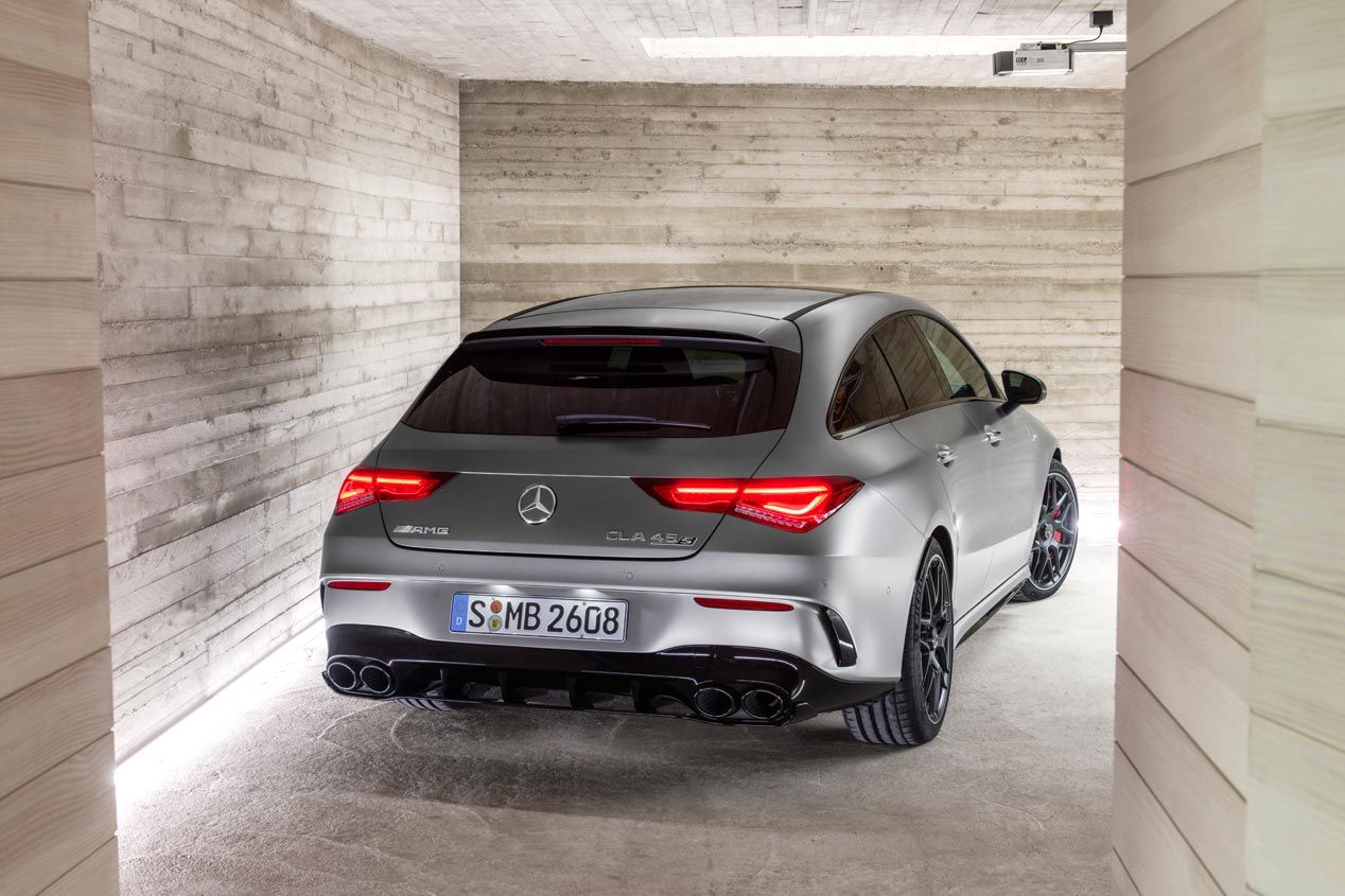 Mercedes-AMG CLA 45 4Matic  Shooting Brake, el tercero de la casa