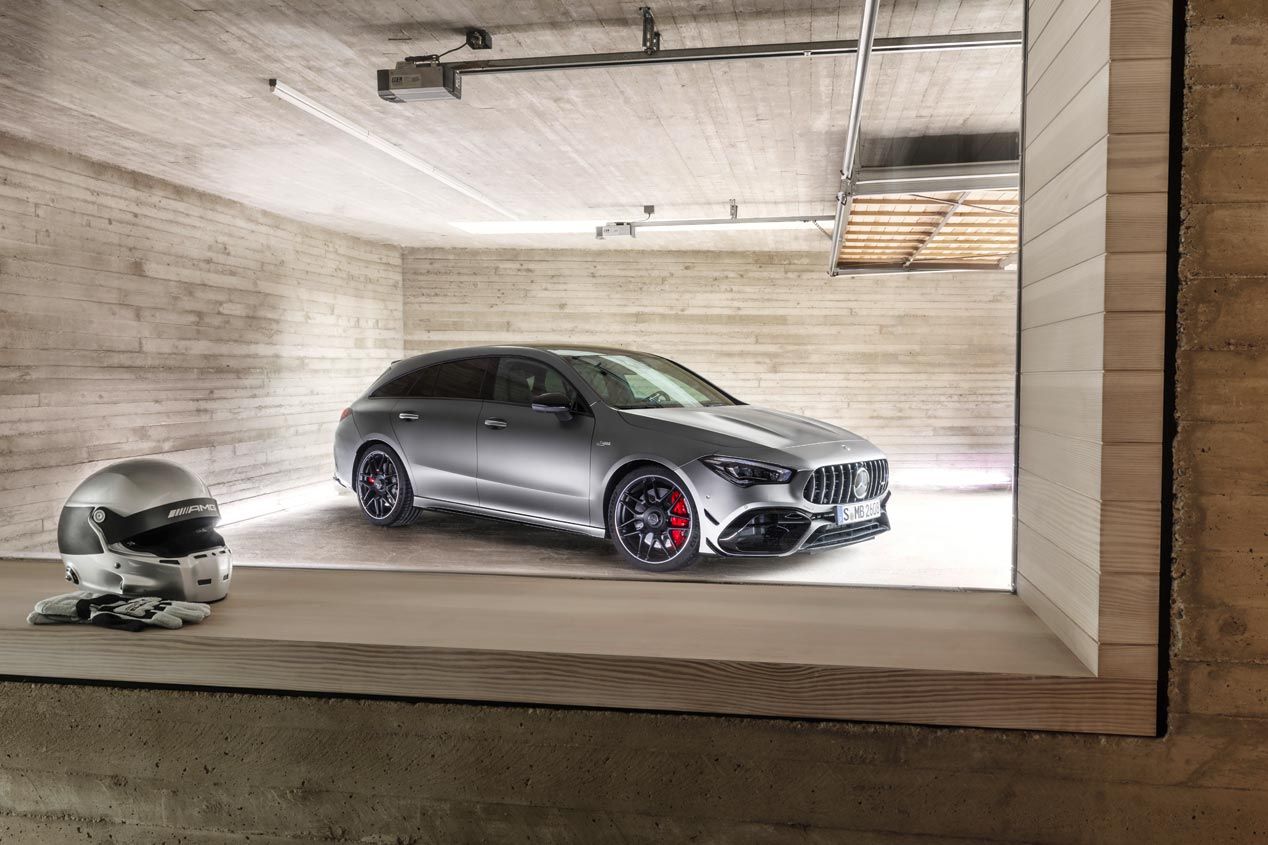 Mercedes-AMG CLA 45 4Matic  Shooting Brake, el tercero de la casa