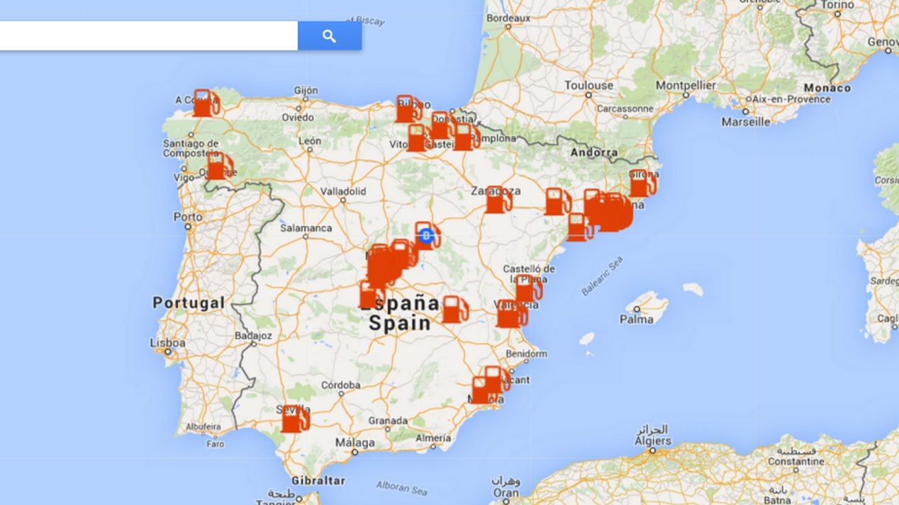 El precio de la gasolina en España y en el mundo