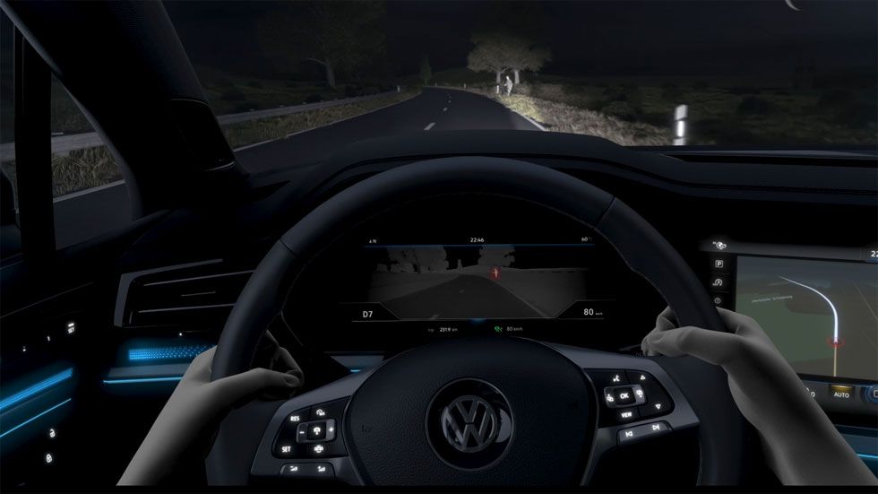 Así funciona el nuevo sistema de visión nocturna en los coches: VÍDEO