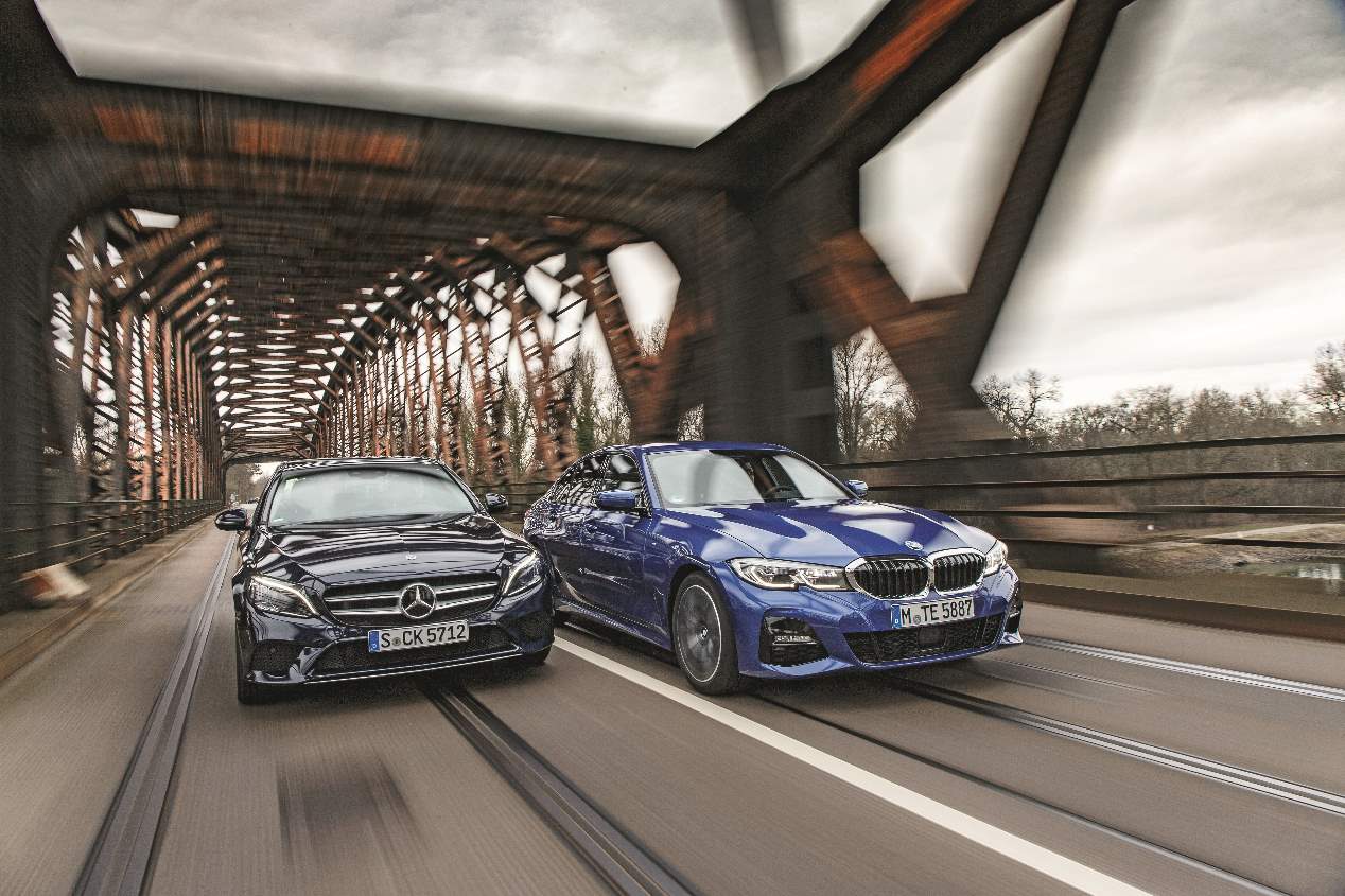 Comparativa de berlinas diésel: BMW 320d vs Mercedes C 220 d